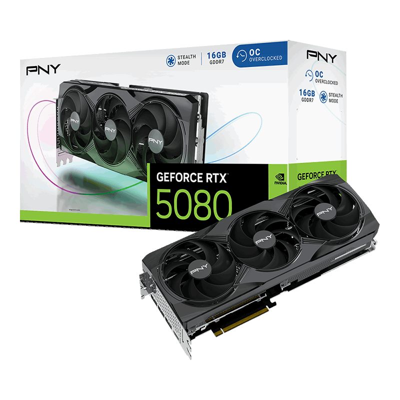 PNY RTX 5080 16GB GDDR7 256Bit (VCG508016TFXPB1-O) Ekran Kartı
