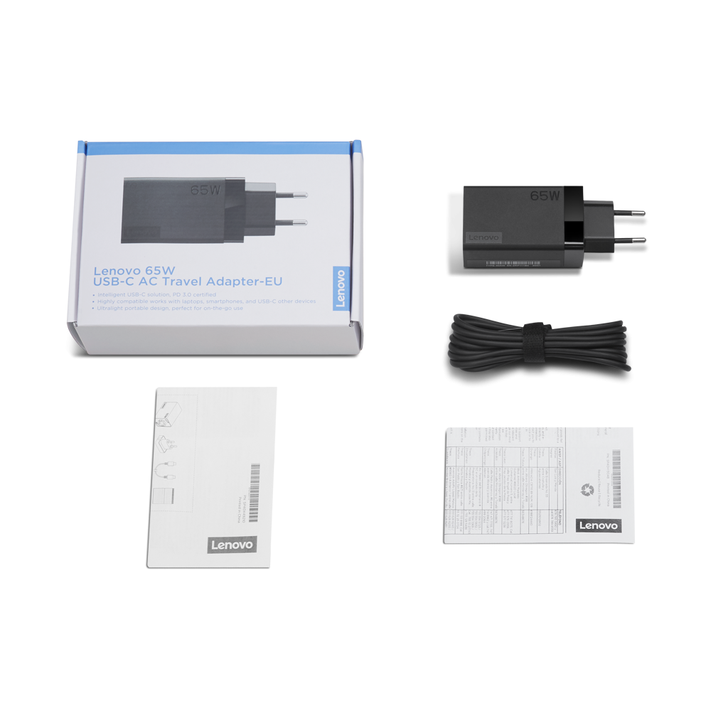 LENOVO 65W TYPE-C AC SEYAHAT ADAPTÖR (40AW0065EU)