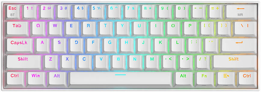 REDRAGON K530 DRACONİC BEYAZ KABLOSUZ KLAVYE