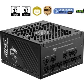 MSI MPG A1000GS PCIE5 1000W 80+ GOLD  FULL MODULER