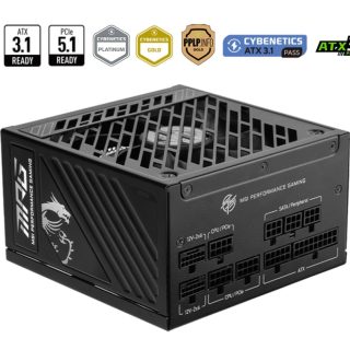MSI MPG A1250GS PCIE5 1250W 80+ GOLD PSU