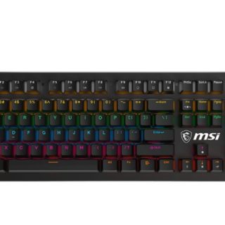 MSI FORGE GK300 RED SWITCH RGB MEKANIK GAMING KLAV