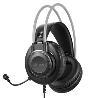 A4 TECH FH-200U SİYAH GRİ MİKROFONLU KULAKLIK USB