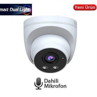 EZCOOL EZ-1115IPS 5MP 2.8MM SMART DUAL SESLİ POE IP DOME KAMERA