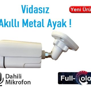 EZCOOL EZ-2315IPS 5MP 3.6MM FULLCOLOR SESLİ METAL POE IP BULLET KAMERA