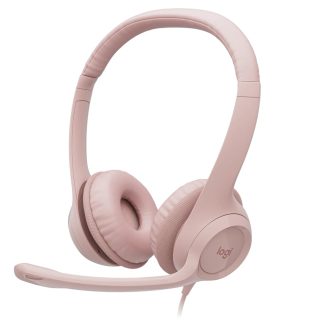 LOGITECH H390 MIKROFONLU PEMBE KULAKLIK 981-001281